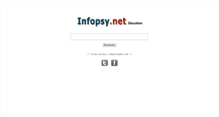Desktop Screenshot of infopsy.net